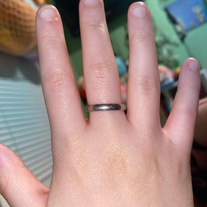 Meteorite Patten Carbon Fiber Ring - Etsy
