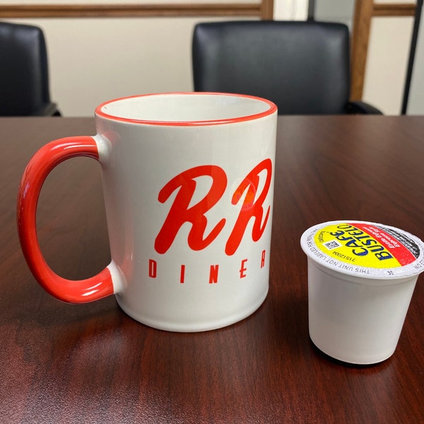 Double R Cups Double R Diner Coffee Mug: Twin Peaks Inspired Ceramic Mug - Etsy