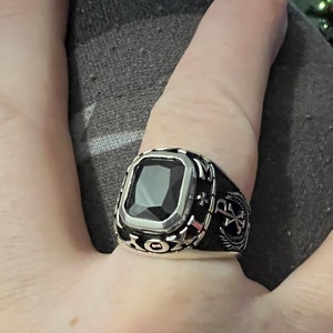 Personalized College Jewelry, Graduation Ring Gift, Personalized Class ...