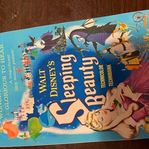 眠れる森の美女のポスター ヴィンテージディズニー映画ポスター