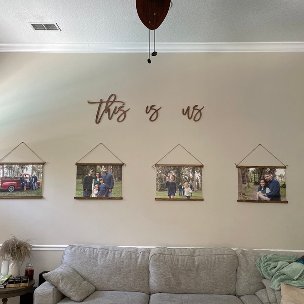 This is Us Sign | Wall Decor for Living Room | Sign to Put Above Family ...