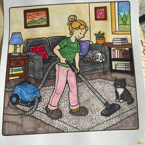 Maddie added a photo of their purchase