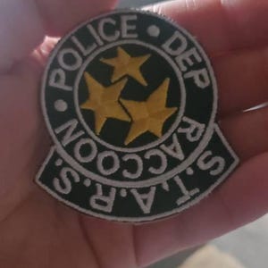 Resident Evil Jill Valentine Uniform Embroidered Patch Sew