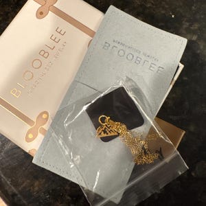 Customer photo, Mountain Peak Necklace