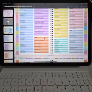 All-in-One Digital Planner 2025 2026 2027, Hyperlink Digital Planner, Daily Weekly Monthly Journal, Goodnotes Planner, Apple Google Calendar