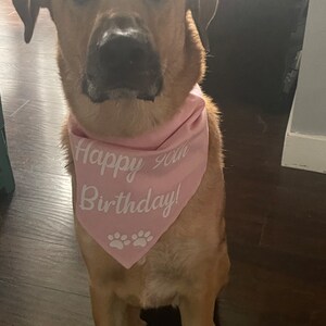 Ring Bearer + Ring Security Personalized Dog Bandana For Wedding