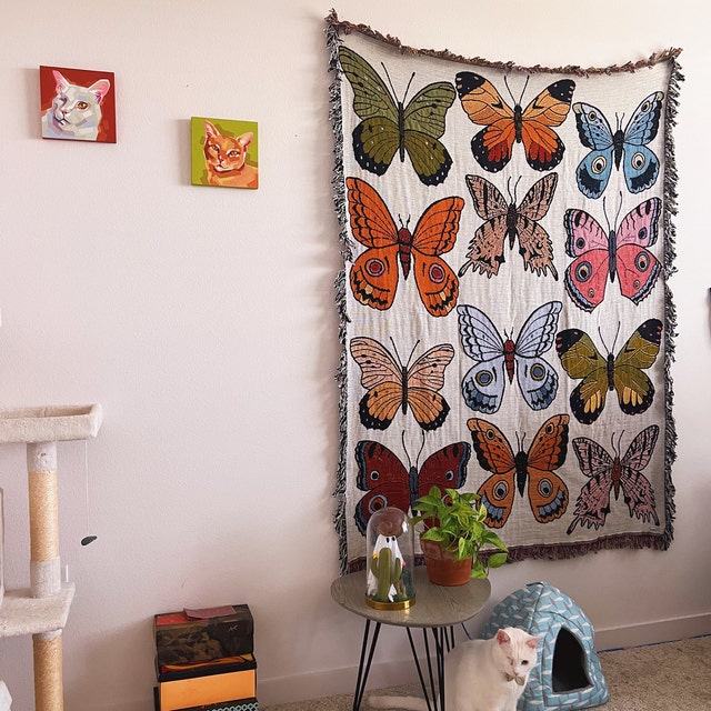 Calhoun & co butterfly blanket sale