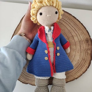 Il Piccolo Principe, la Volpe e la Rosa, schema bambola amigurumi ...