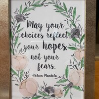 Have Courage and Be Brave Quote Print, Rustic Nursery Art, Wall Art ...