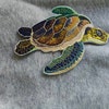thumbnail image 2 of "Protect Earth" Embroidered Iron-On Patch - Nature & Animal Badge For Jackets, Bags, DIY 2 of 13
