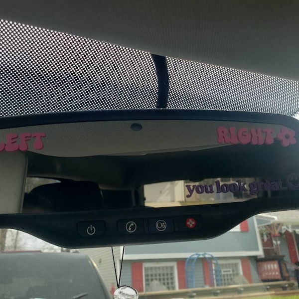 Left & Right Sticker | 2 Sticker Set | Funky Left Right Direction Help ...