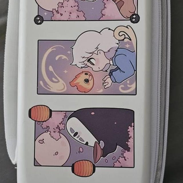 かわいい漫画ファンアート Nintendo Switch 2/Switch OLED用キャリー