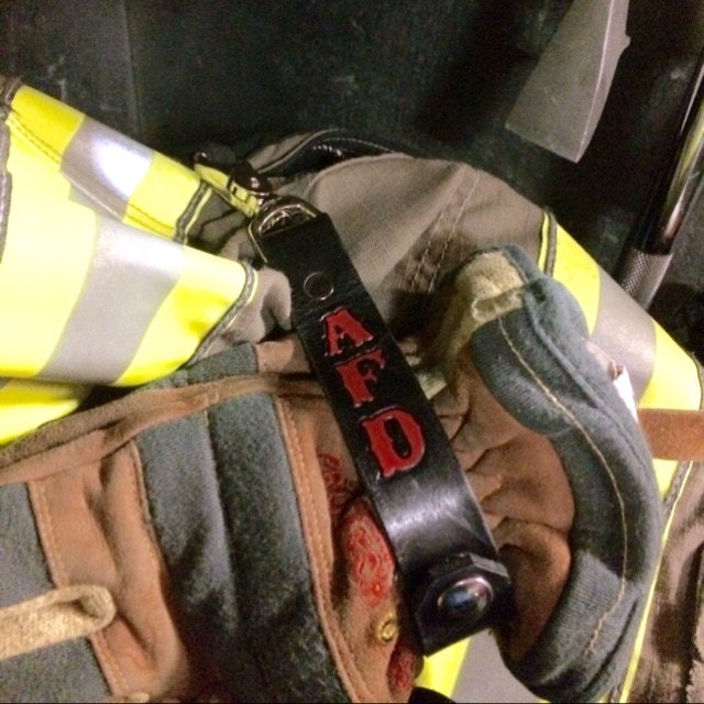 FireFighter Custom Leather Glove Strap (2015)