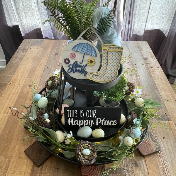 Hello Spring Wagon Insert, Raised Shelf Sitter Seasonal Bundle ...