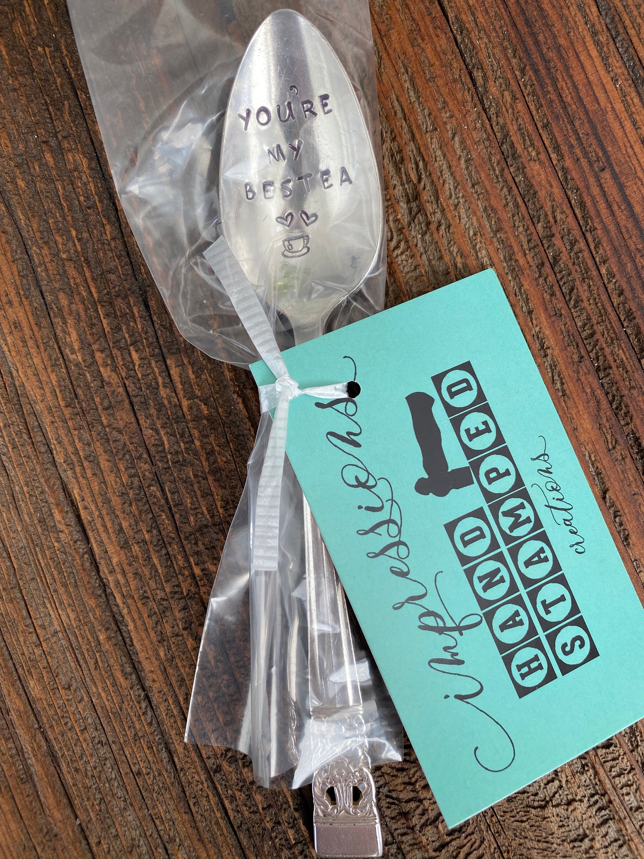 You&#39;re My Bestea Spoon | Gift for Best Friend Under 30 | BFF | Tea Drinker | Girlfriends | Friendship Gift | Bestie | Best Seller on Etsy