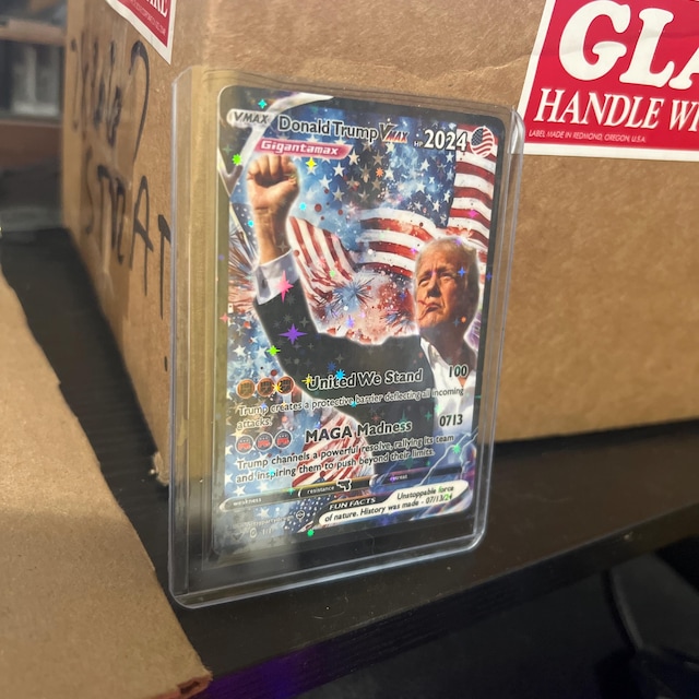 Donald Trump Pokemon Card, Trump Pokemon Card, Meme Gift, Gag Gift