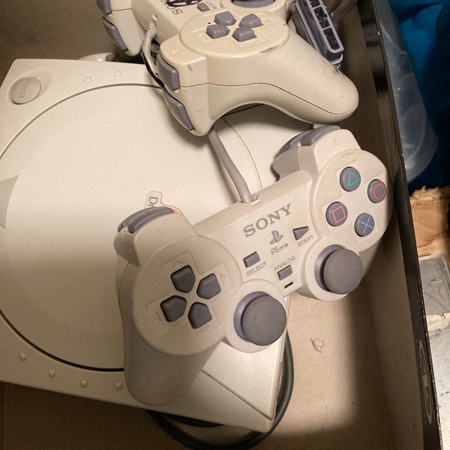 PS アナログコントローラー白 PS one ピーエスワン PsOne プレイステーション ホワイト コントローラー