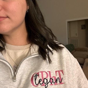 CPhT Quarter Zip Sweatshirt for Pharmacy Technicians - Cozy, Comfortable, and Stylish, Pharmacy Tech Gift
