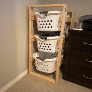 Laundry Basket Organizer - Etsy