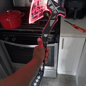 カスタム - テクノバイキング - サイバーパンク武器 - LED斧