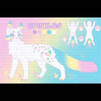 Cat Reference Sheet, Base, Lineart, Warrior Cats, Ocs - Etsy