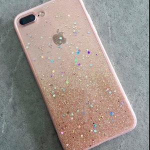 ローズゴールドグリッター iPhone 17 Pro Max 16 15 14 および S26