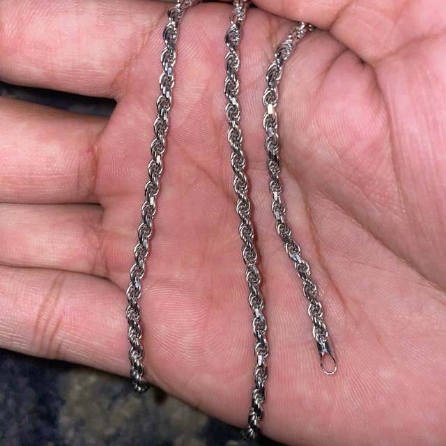 【Tuewid】BTS着用 Rope Silver Chain Necklace Tuewid】BTS着用 Rope Silver Chain Necklace