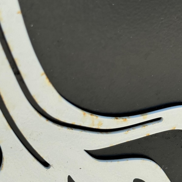 3D Laser Cut Metal Business Logo Sign With Standoff Metal Backplate ...