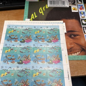 Long Distance Relationship Full Sheet of 50 Vintage Unused US Postage ...
