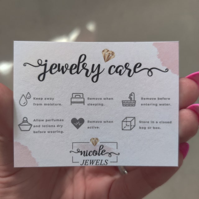 jewelry-care-card-template-printable-jewellery-care-instructions-editable-jewelry-care-inserts-earring-care-cards-bracelet-care-canva-etsy for Free Printable Jewelry Care Card Jewelry Care Card Template, Printable Jewellery Care Instructions, Editable Jewelry Care Inserts, Earring Care Cards, Bracelet Care Canva - Etsy for Free Printable Jewelry Care Card