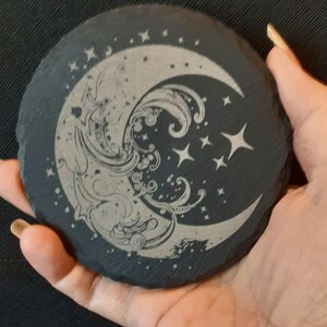 Crescent Moon SVG Bundle: Celestial Moon Phase Clipart (digital