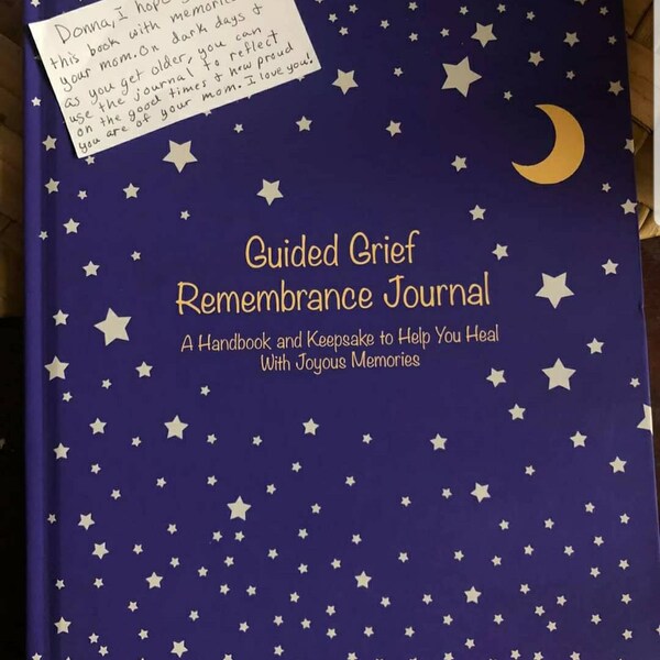 Guided Grief Remembrance Journal, A Handbook and Keepsake to Help You ...