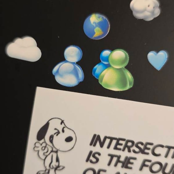 Frutiger Aero Sticker Sheet: Matte Vinyl Nostalgia Stickers - Etsy