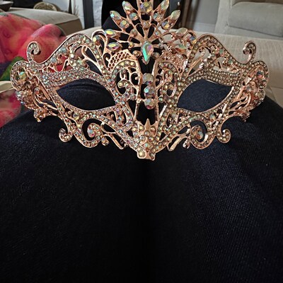 Queen Crown Princess Tiara – Gold/Silver Royalty Costume Hat – Adjustable Size, Women's-941308