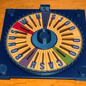 Wheel of Fortune the ORIGINAL BONUS ROUND Wheel - 6.73 Inches