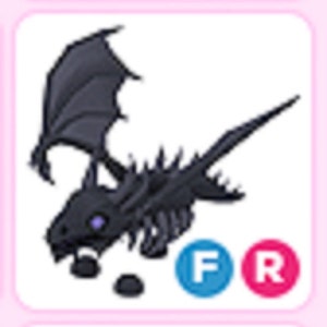 Adopt Me Roblox Fly Ride Fr Shadow Dragon Etsy