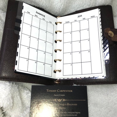 PRINTED POCKET SIZE Check Register Inserts Printed Planner Insert 3.19 ...