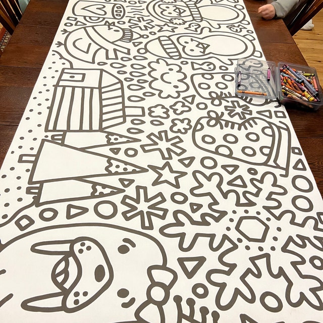 I Love Winter Giant Coloring Poster – Fair Play Projects