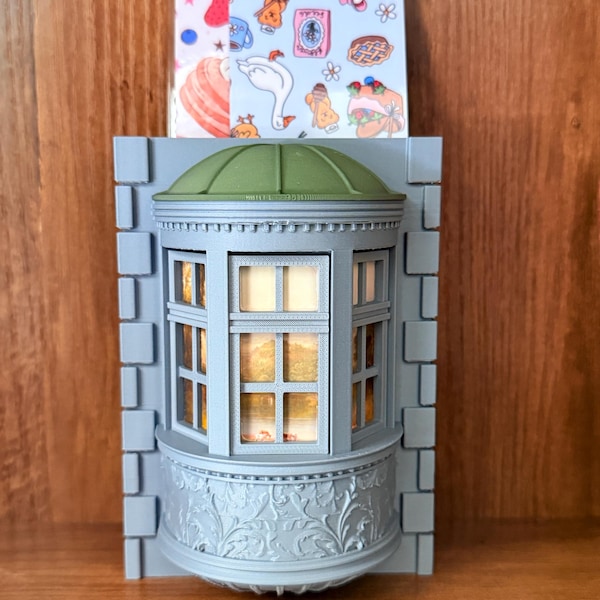 Oriel Window Bookmark Holder - Bookshelf Library Accessory and Decor ...