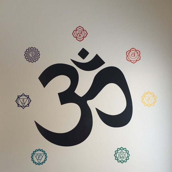 Chakra 7 Decal Set Path to Enlightenment Vinyl Decals - Etsy