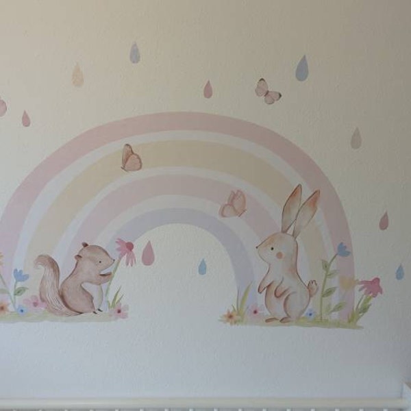 Little Deco Wandtattoo Löwe Safari - Dschungel Deko Für Kinderzimmer 181x102 Cm