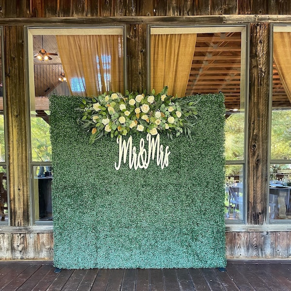Mr & Mrs Sign, Wedding Backdrop, Mr and Mrs, Bridal Shower Backdrop ...
