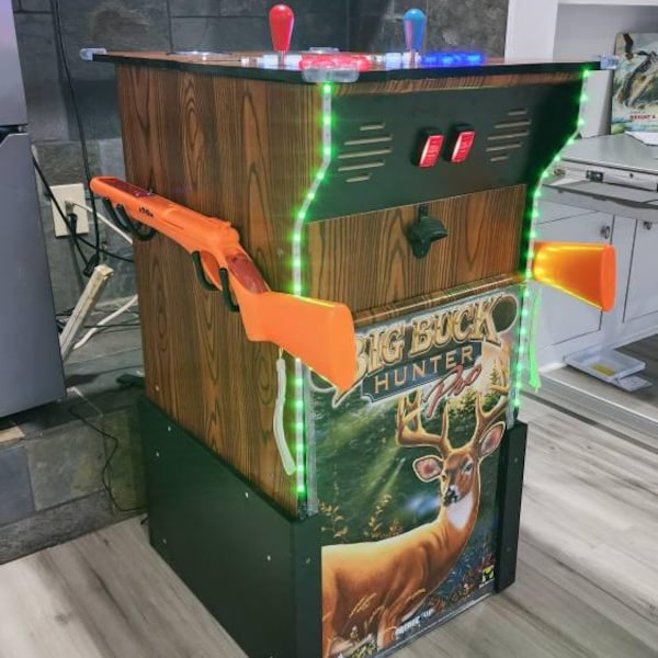 Full Size Arcade 3D Printed Coin Door With LED Credit Buttons - Etsy