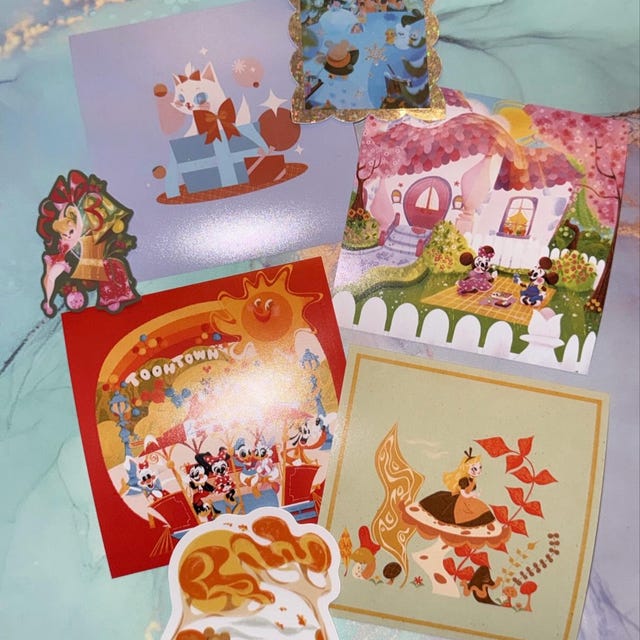 トゥーンタウンへようこそ！ - アートプリント - ディズニーランド