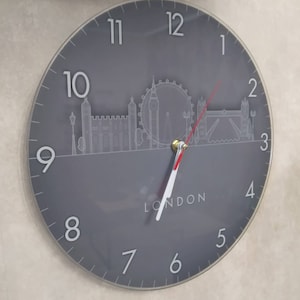 Easy to Read Teaching Large Clock 12 Inch Silent Movement - Etsy