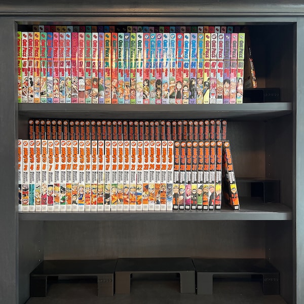 RPB3D / Manga/anime Book Shelf Riser/organizer, DVD/CD / Storage ...