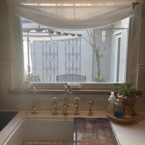 Custom Pelmet, Custom Box Valance, Fabric Millennium, Geometric Pattern ...