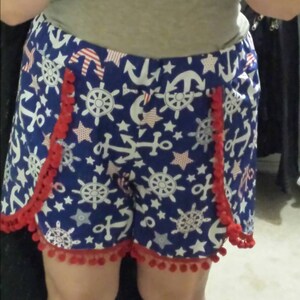 Women's Coachella Shorts PDF Sewing Pattern ... Sizes - Etsy UK