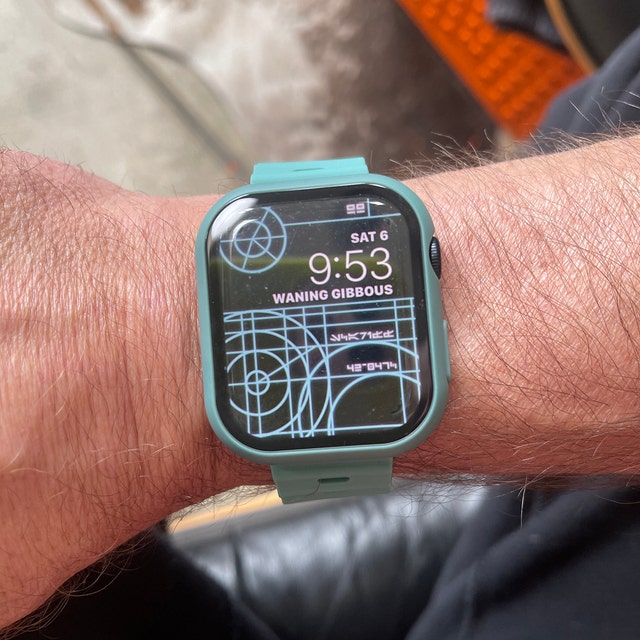 Sw-inspired Tactical Screen Apple Watch Face