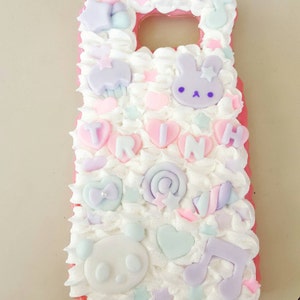 Kawaii x Couture — Pink Whipped Cream & Frosting iPhone 4/4S Decoden